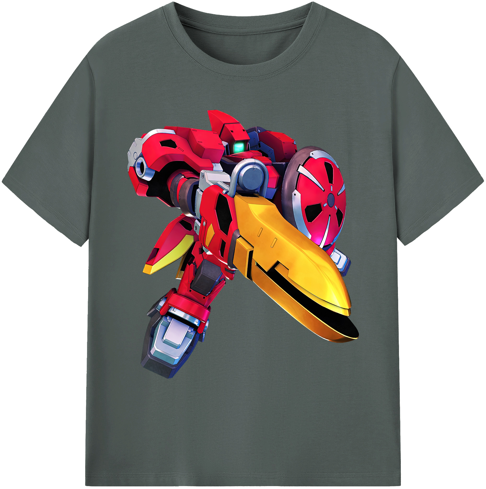 （画像用） 機動戦士ガンダム Mobile Suit Gundam 綿100％ メンズ半袖Tシャツ｜肌触りやわらか＆通気性
